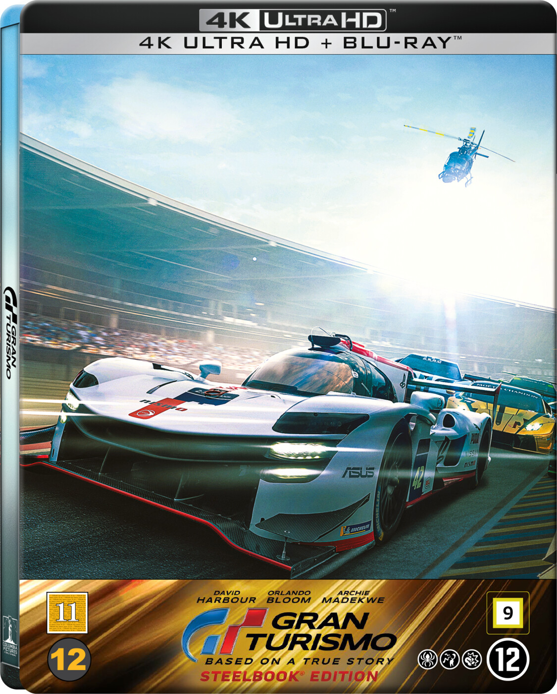 Gran Turismo - Steelbook - 4K Blu-Ray