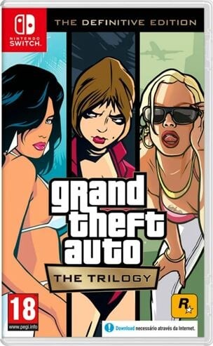 Grand Theft Auto: The Trilogy - Kode I Boks - Nintendo Switch