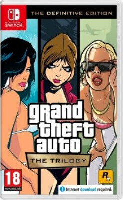 Grand Theft Auto The Trilogy - The Definitive Edition - Kode I Boks - Nintendo Switch