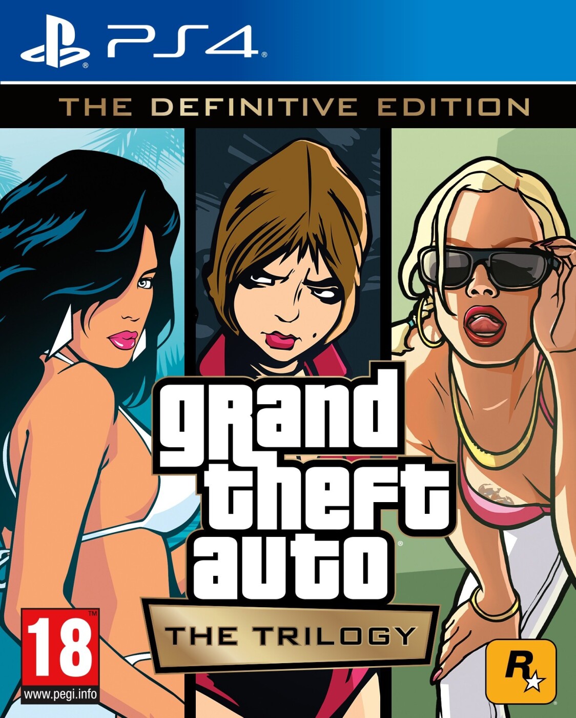 Billede af Grand Theft Auto The Trilogy - The Definitive Edition - PS4 hos Gucca.dk