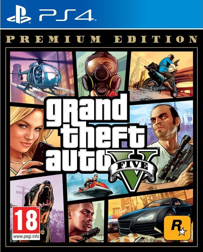 Grand Theft Auto V (gta 5) Premium Edition - PS4