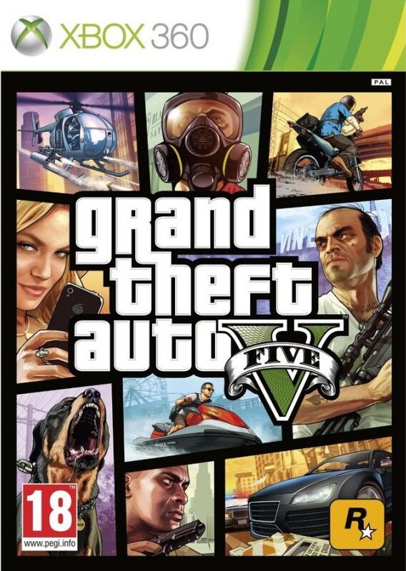 Se Gta 5 / Grand Theft Auto V - Xbox 360 hos Gucca.dk