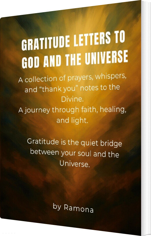 Gratitude Letters To God And The Universe - Ramona Florica - English Book