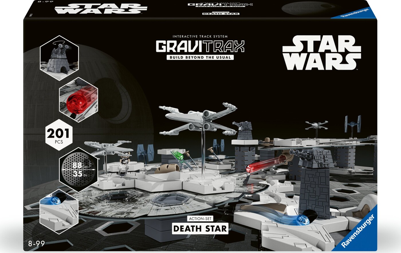 Gravitrax - Star Wars Death Star Kuglebane Action Sæt - 201 Dele