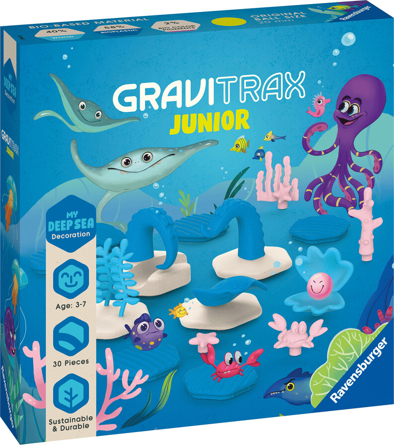 Se Gravitrax - Junior Extension Ocean - 30 Dele hos Gucca.dk