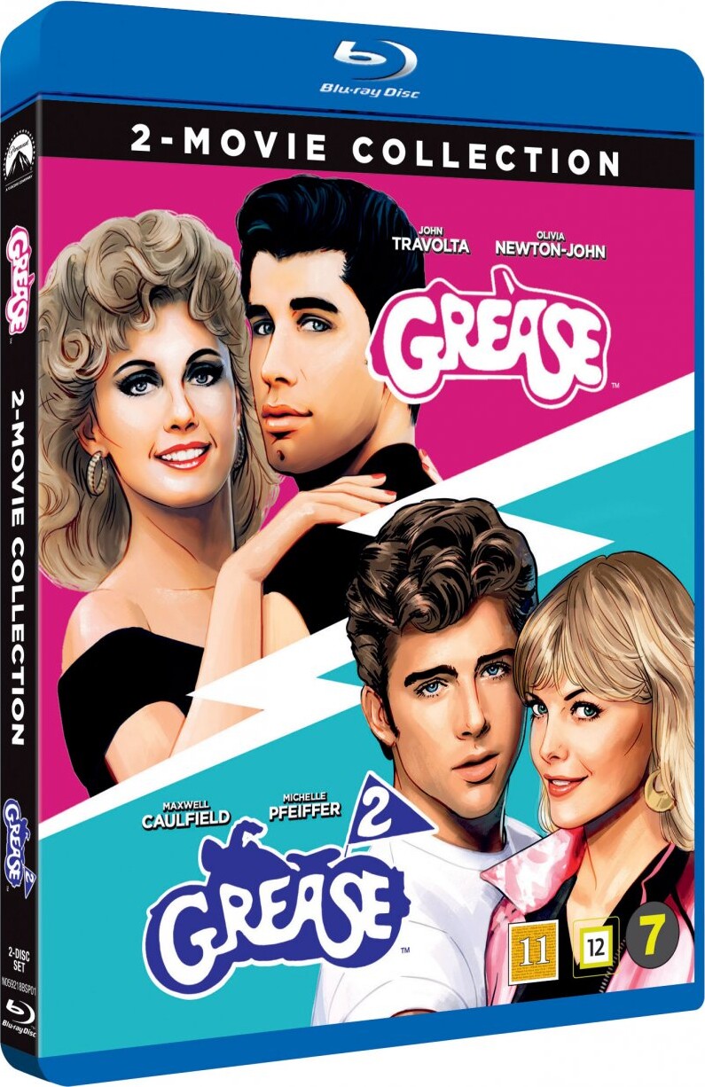 Grease 1 // Grease 2 - Remastered - Blu-Ray