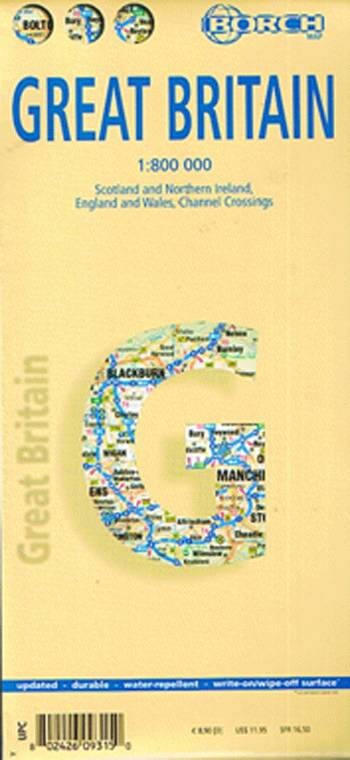 Great Britain - Borch Maps  - English book