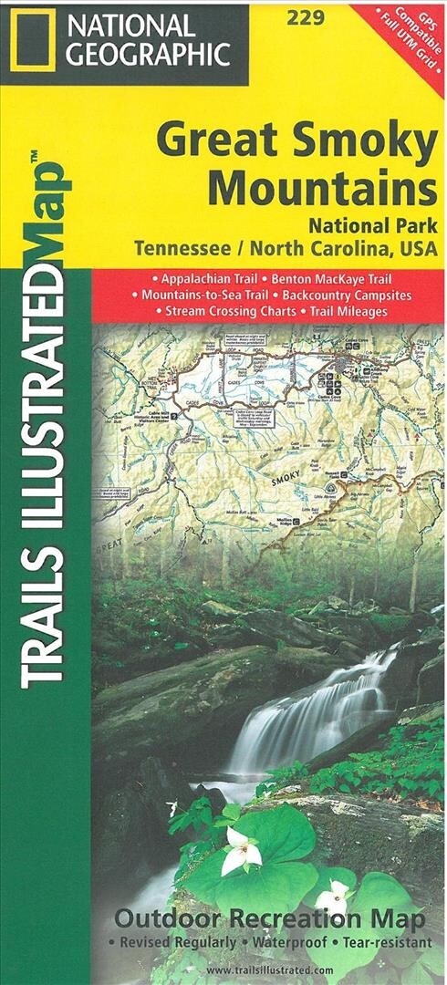 Billede af Great Smoky Mountains National Park - National Geographics - English Book