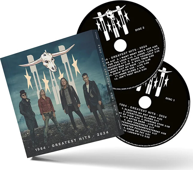 D-a-d - Greatest Hits 1984-2024 - CD