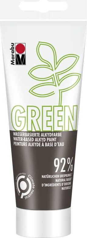 Alkydmaling - Kakao - Indendørs Og Udendørs - 100 Ml - Marabu