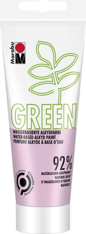 Alkydmaling - Pastel Pink - Indendørs Og Udendørs - 100 Ml - Marabu