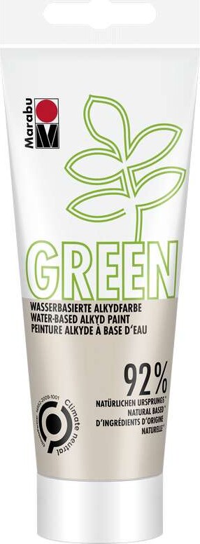 Alkydmaling - Beige - Indendørs Og Udendørs - 100 Ml - Marabu