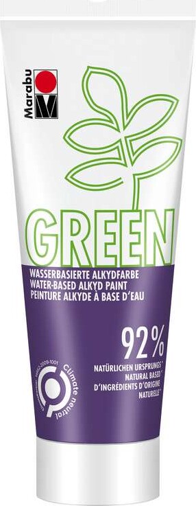 Alkydmaling - Lilla - Indendørs Og Udendørs - 100 Ml - Marabu