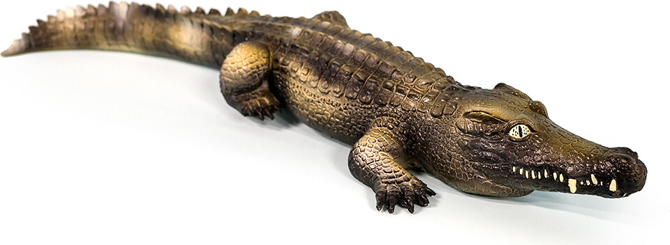 Green Rubber Toys - Krokodille Figur