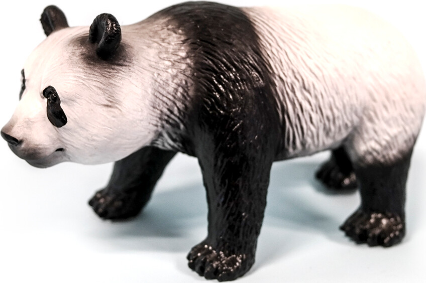 Green Rubber Toys - Panda Figur