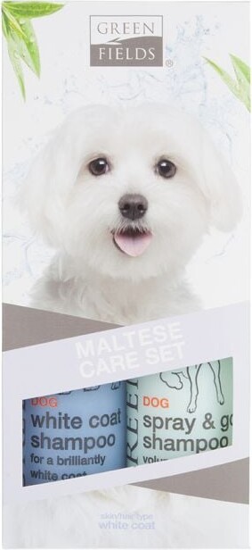 Pelspleje Til Malteser Hunde 2x250 Ml Greenfields | tilbud og på Gucca.dk