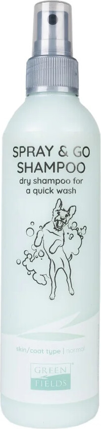 Greenfields - Shampoo Til Hunde - Spray & Go 250 Ml