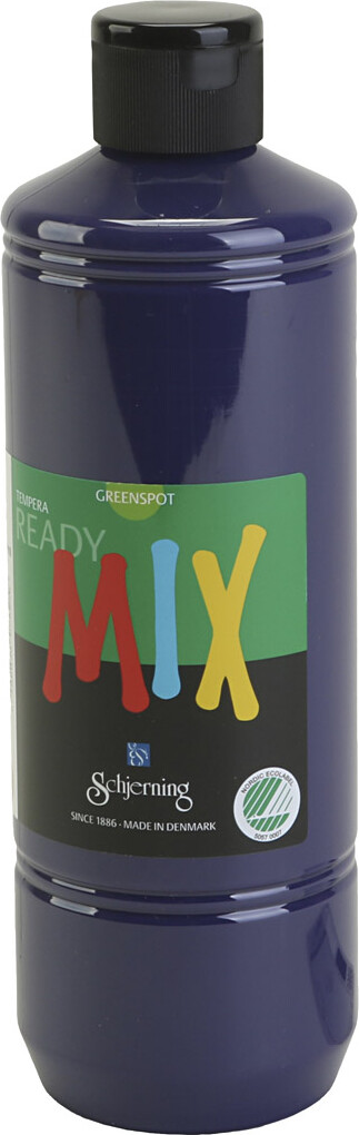 Se Greenspot Ready Mix - Tempera Maling - Mat - Violet - 500 Ml hos Gucca.dk