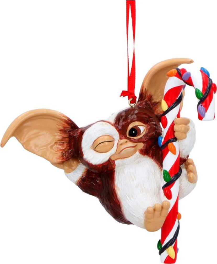 Gremlins - Gizmo Festive Candy Cane Hanging Ornament