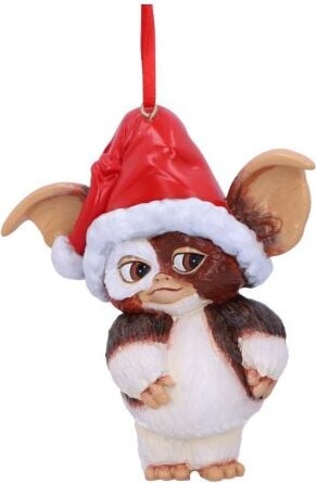 Billede af Gremlins Julepynt - Gizmo Med Nissehue - 10 Cm