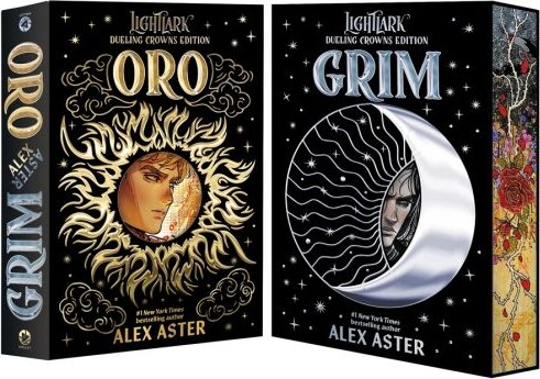 Grim And Oro: Dueling Crowns Edition - A Lightlark Saga Deluxe Companion Book - Alex Aster - English Book