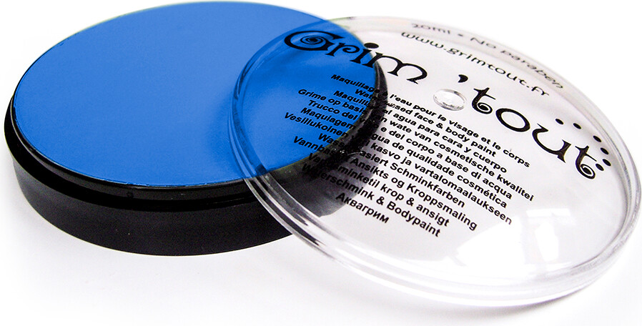 Grim Tout - Blå Krop- Og Ansigtsmaling Til Børn - 20 Ml