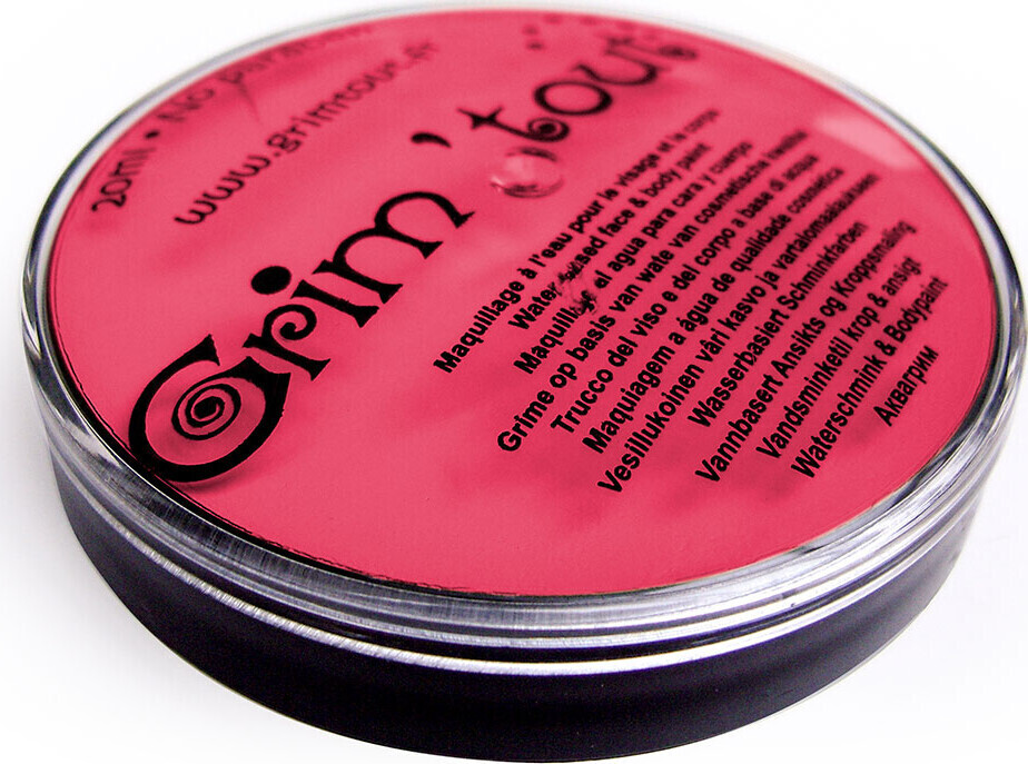 Grim Tout - Pink Krop- Og Ansigtsmaling Til Børn - 20 Ml