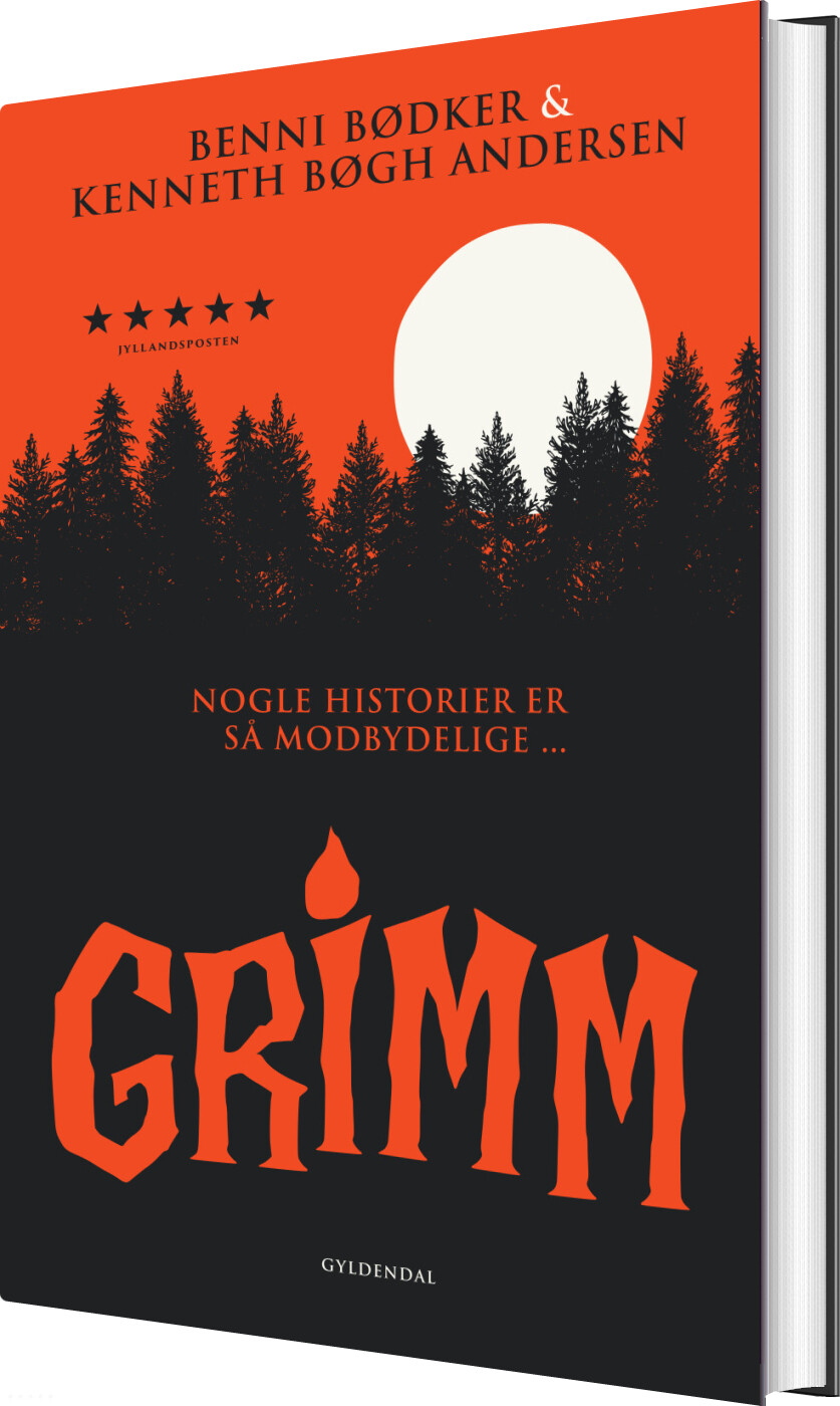 Billede af Grimm - Nogle Historier Er Så Modbydelige - Benni Bødker - Bog