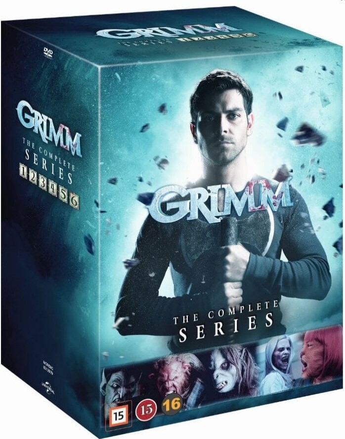 Grimm - Sæson 1-6 - DVD - Tv-serie