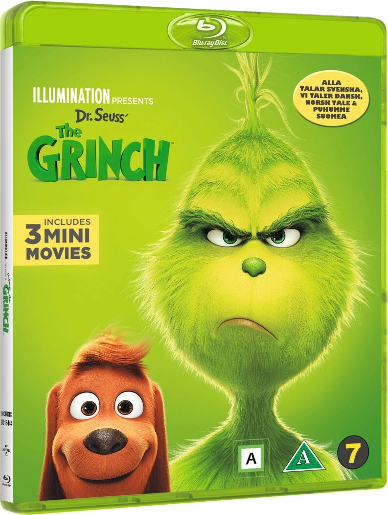 Grinchen / The Grinch - 2018 - Blu-Ray