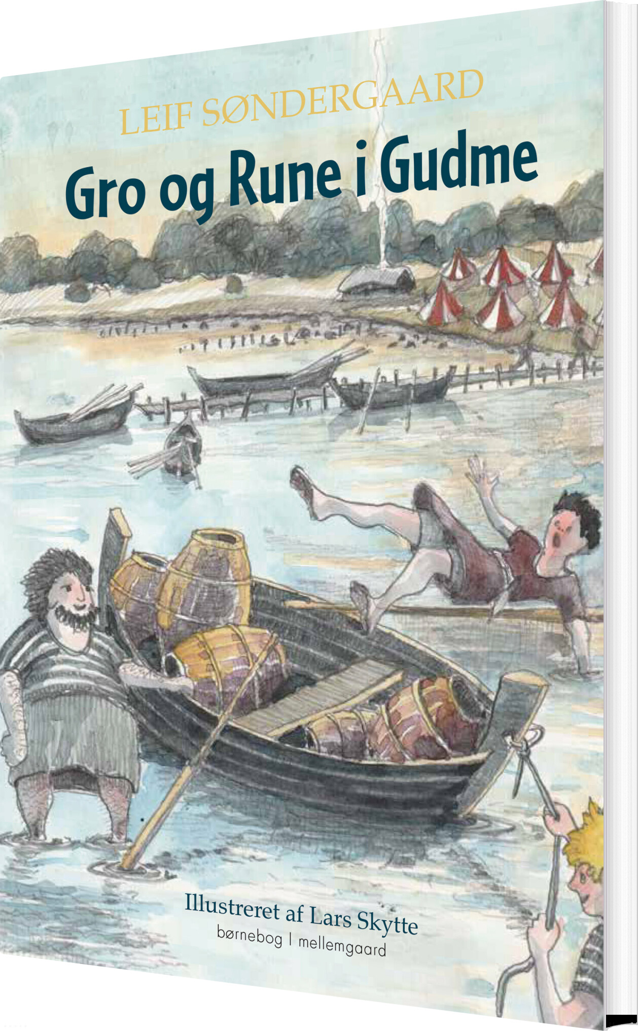 Gro Og Rune I Gudme - Leif Søndergaard - Bog