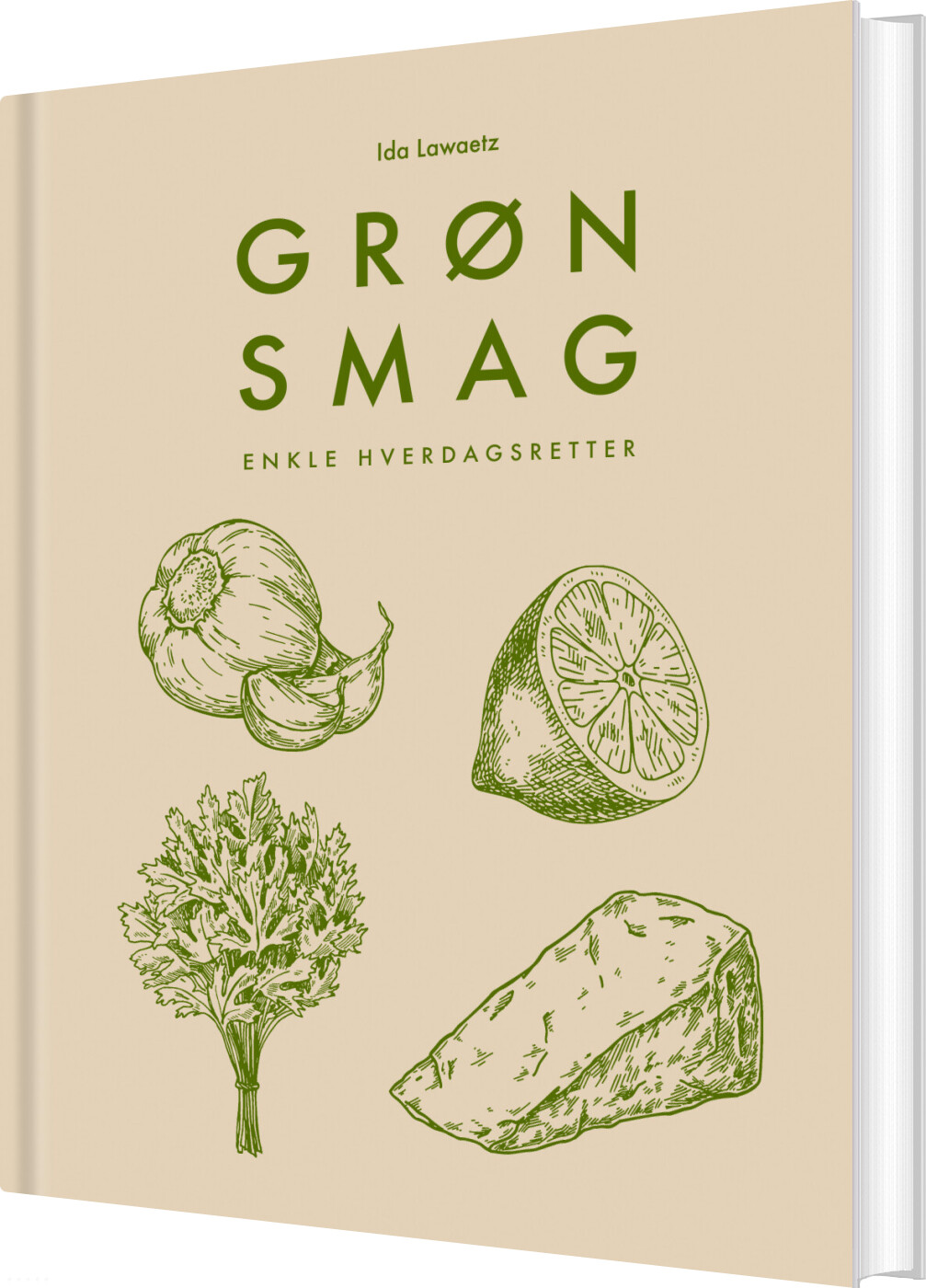 Billede af Grøn Smag - Ida Lawaetz - Bog