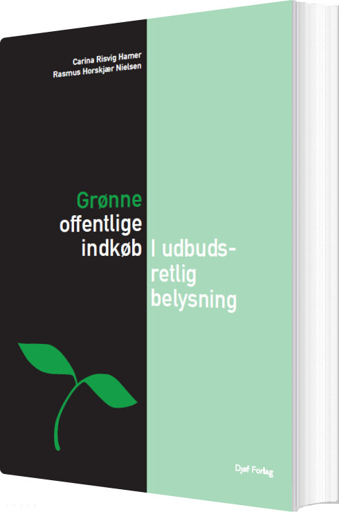 Grønne Offentlige Indkøb - Carina Risvig Hamer - Bog