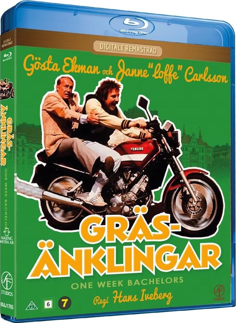 Gräsänklingar / Græsenkemænd - Blu-Ray