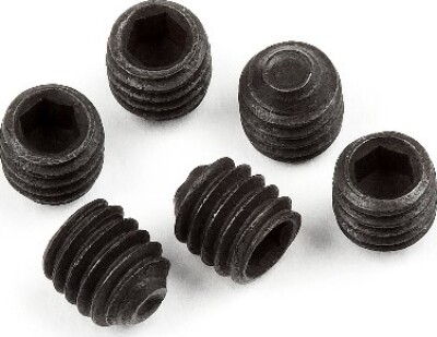 Grub Screw M3 X 3mm 6pcs - Mv28040 - Maverick Rc