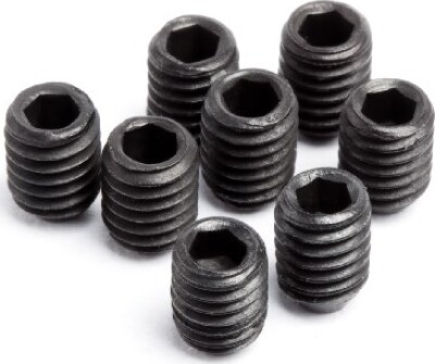 Grub Screw M3x4mm (8pcs) - Mv22058 - Maverick Rc