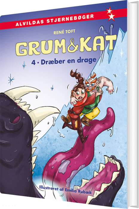 Grum & Kat 4: Dræber En Drage - René Toft - Bog