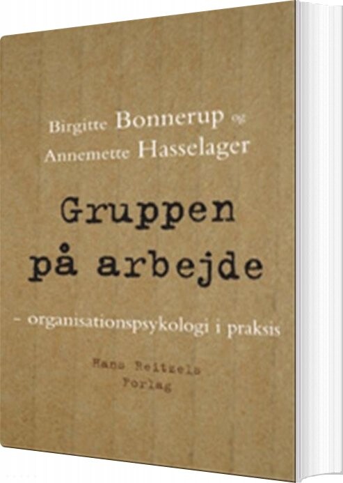 Billede af Gruppen På Arbejde - Annemette Hasselager - Bog