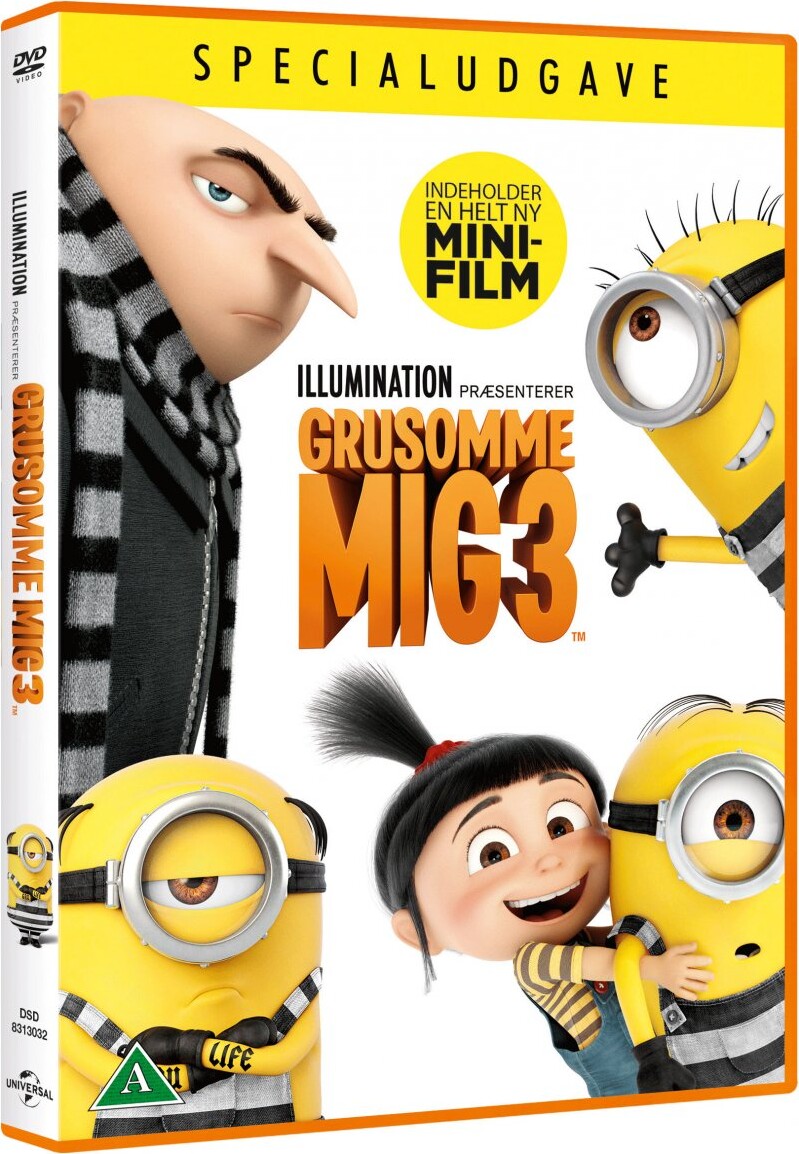 Grusomme Mig 3 / Despicable Me 3 - DVD - Film