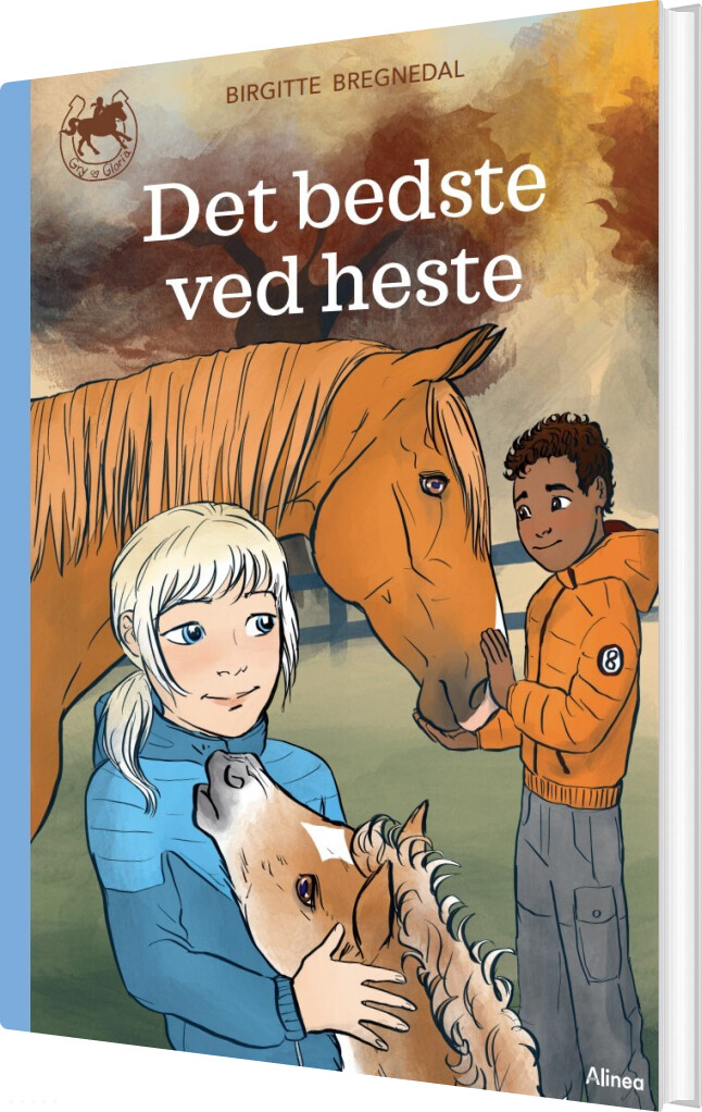 Gry Og Gloria - Det Bedste Ved Heste, Blå Læseklub - Birgitte Bregnedal - Bog