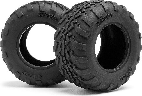 Gt2 Tires D Compound (2.2in/109x57mm/2pcs) - Hp105282 - Hpi Racing