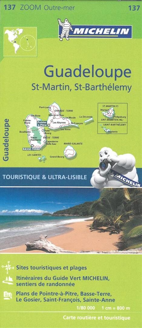Billede af Guadeloupe, St-martin, St-barthelemy - Diverse - English Book