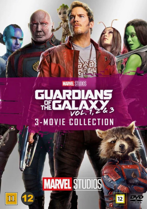 Guardians Of The Galaxy Box 1-3 - DVD - Film