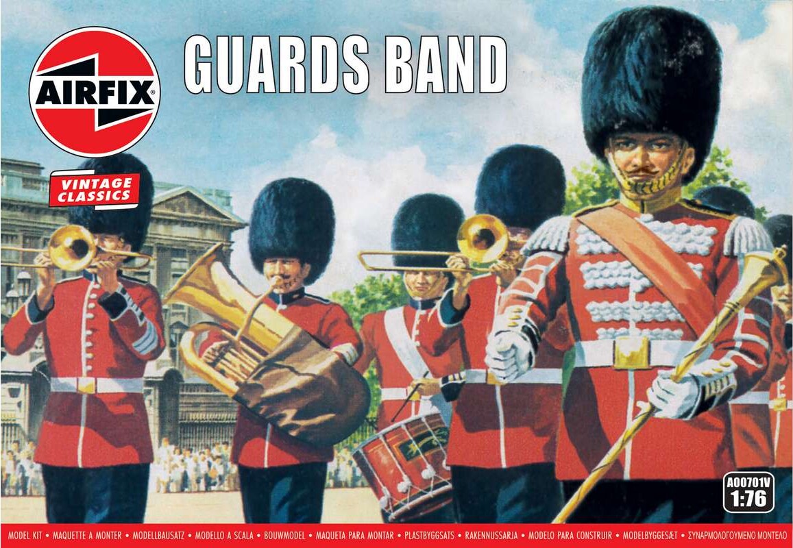 Airfix - Vintage Classics Guards Band Livgarde - 1:76 - A00701v