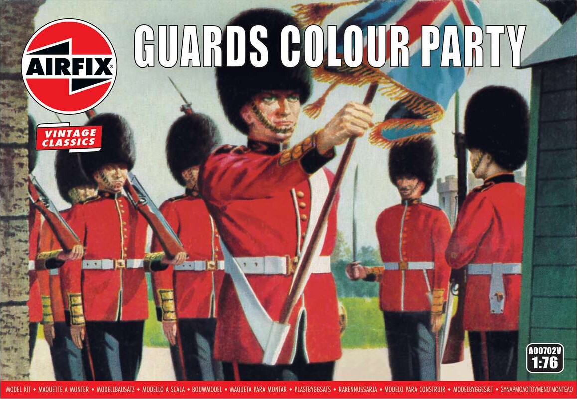 Airfix - Vintage Classics Guards Colour Party Sæt - 1:76 - A00702v