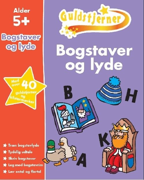 Se Guldstjerner - Bogstaver Og Lyde - Diverse - Bog hos Gucca.dk