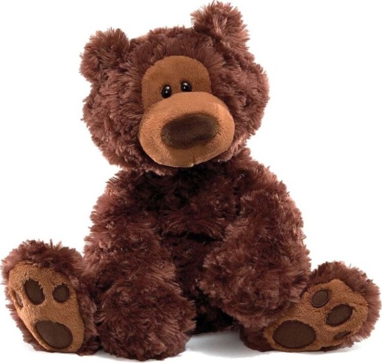 Gund Bamse - Philbin Bjørn - Chocolate - 30 Cm