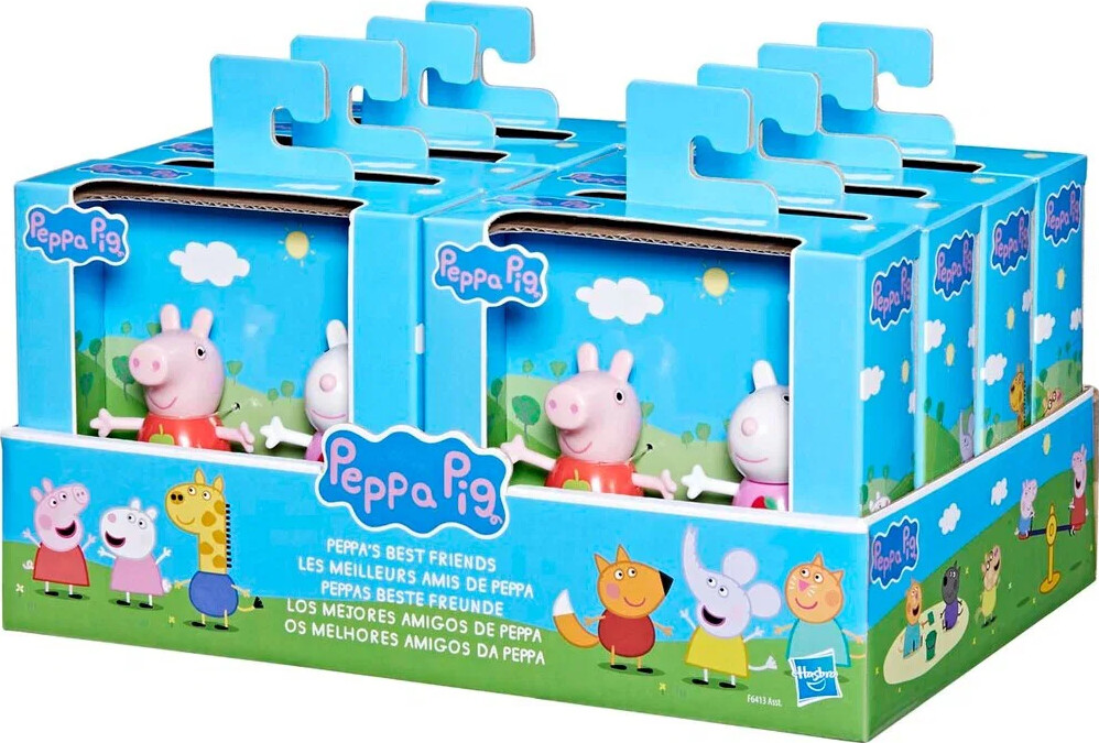 Peppa Pig - Peppa's Best Friends - Assorteret - Hasbro G6413