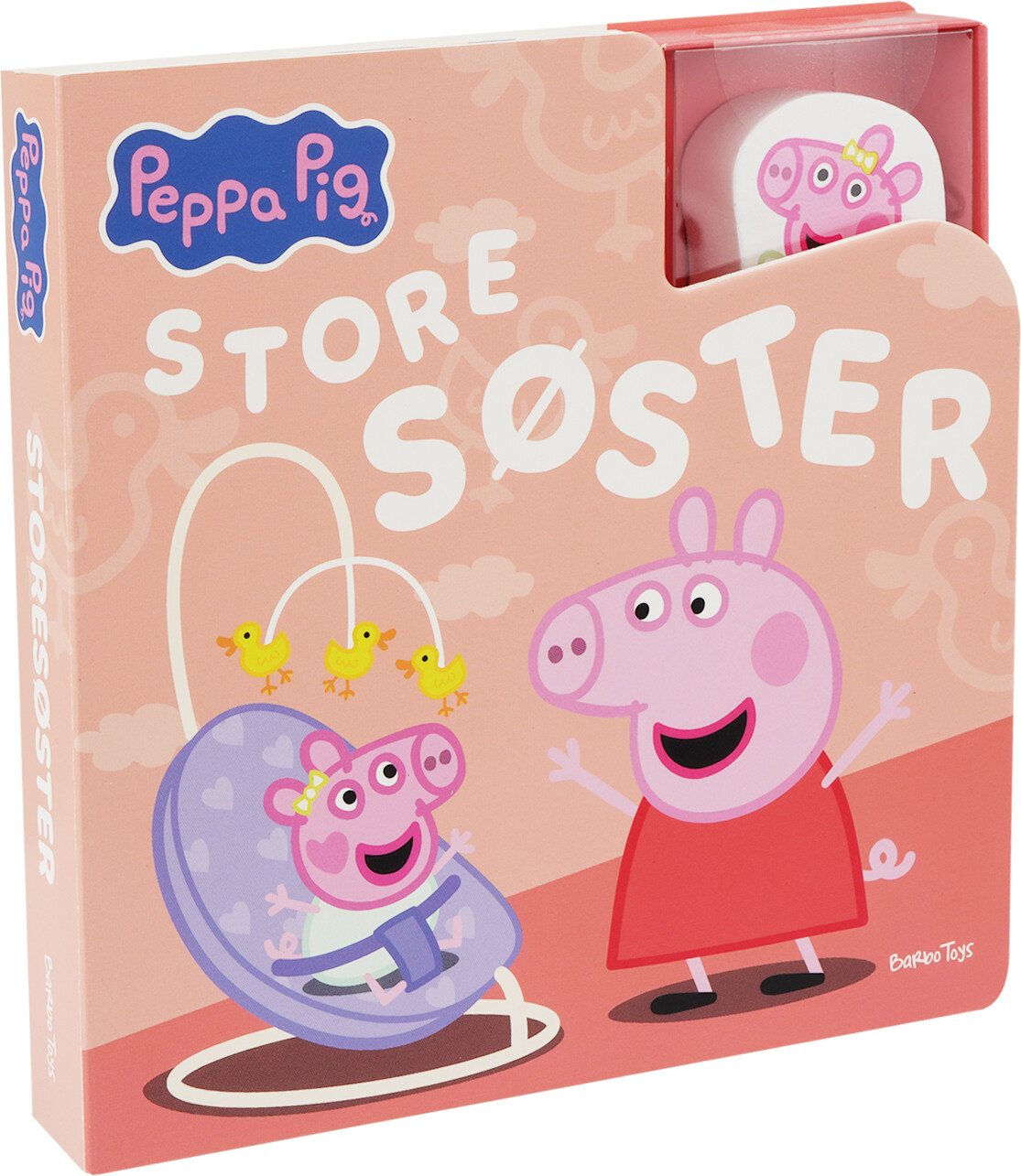 Gurli Gris - Bog Med Træfigurer - Store Søster - Bog