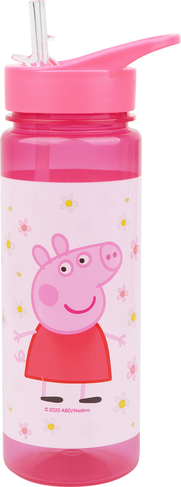 Gurli Gris - Drikkeflaske - Blomster